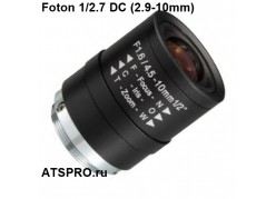  Foton 1/2.7 DC (2.9-10mm) 