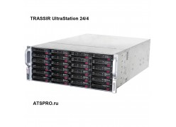 IP-����������� 128-��������� TRASSIR UltraStation 24/4 ����