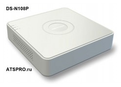 IP-видеорегистратор 8-канальный DS-N108P фото