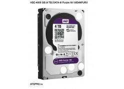 HDD 4000 GB (4 TB) SATA-III Purple NV WD4NPURX ����