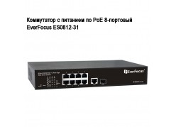     PoE 8-  EverFocus ES0812-31 