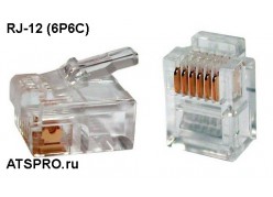 ������ RJ-12 (6�6�) ����